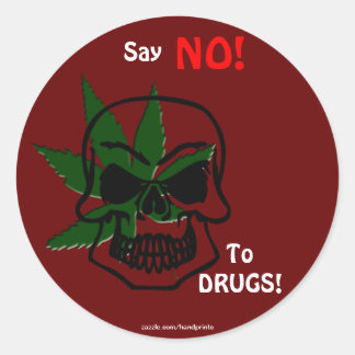 Anti-Drug Campaign Promotional Stickers