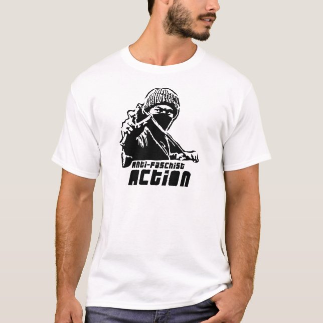 Anti Fascist Action! T-Shirt (Front)