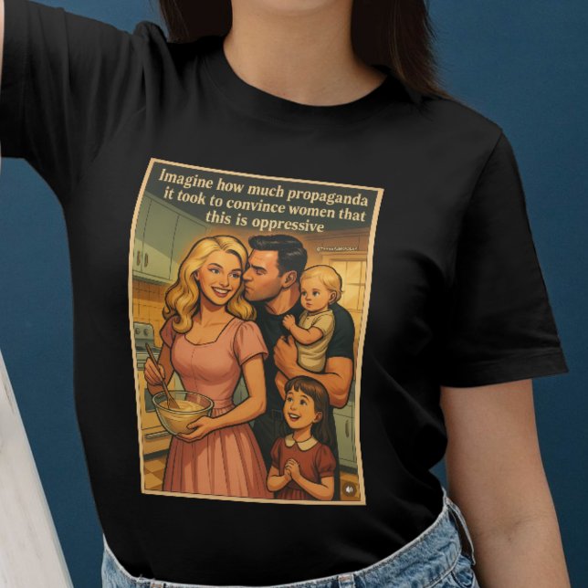 Anti-Feminist Christian Tee Traditionalist (Creator Uploaded)