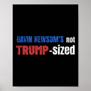 Anti Gavin Newsom, California Governor Newsom's No Poster
