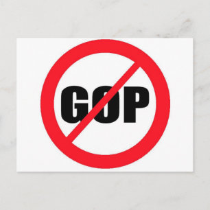 Anti-GOP Postcard