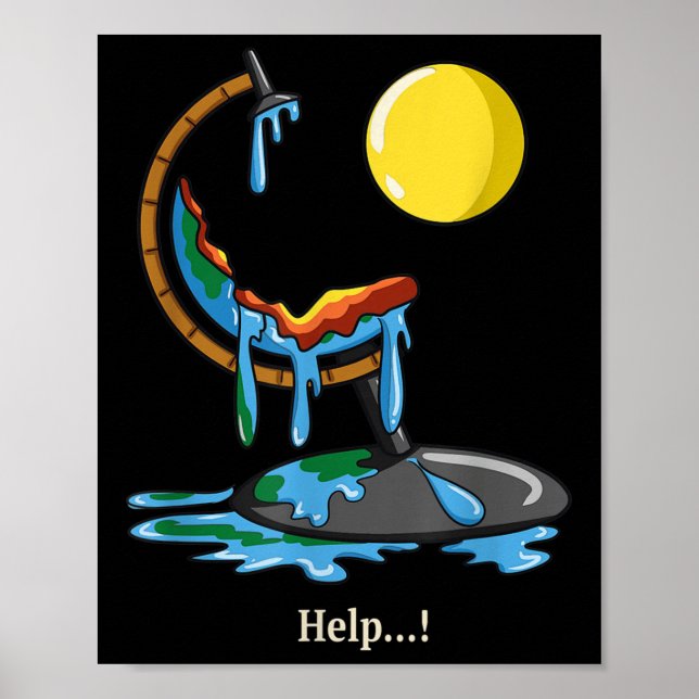 Anti-ground Heating Climate Change Pro Natural Pro Poster (Front)