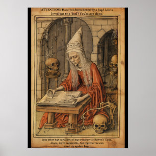 Anti-Hag Support Group - BG3 FanArt Poster