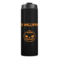 Anti Halloween pumpkin jack-o'-lantern