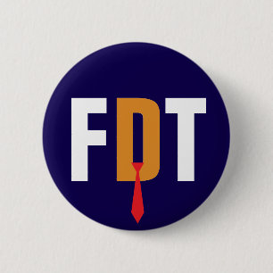 Anti-Hate Anti-Trump Political Opinion 6 Cm Round Badge