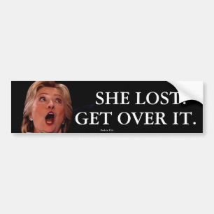 Anti-Hillary Clinton Bumper Sticker