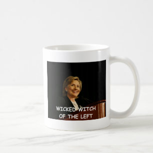 anti hillary clinton coffee mug