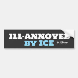 anti-ICE humor Bumper Sticker
