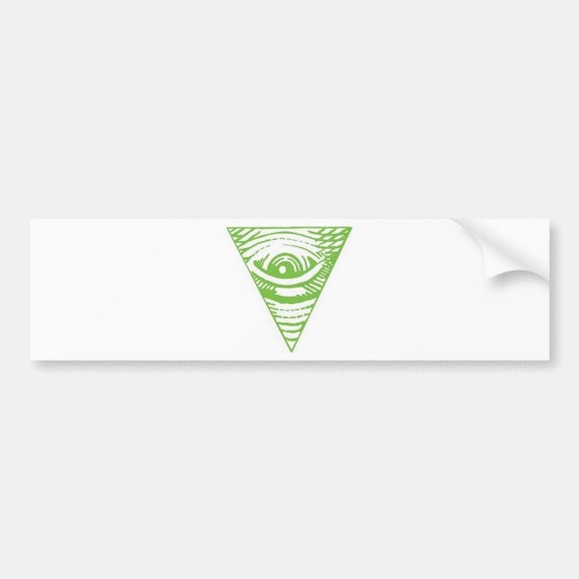 Anti-Illuminati Bumper Sticker (Front)