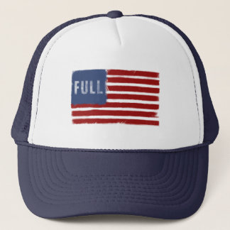 Anti-Immigration Slogan - American Flag Cap