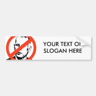 ANTI-JERRY BROWN BUMPER STICKER