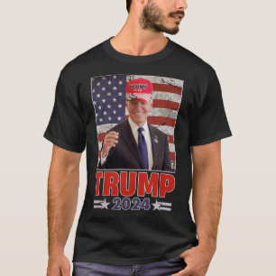 Anti Joe Biden Funny Conservative Donald Trump 202 T-Shirt