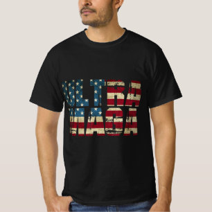 Anti Joe Biden Ultra Maga American Flag Best Gifts T-Shirt