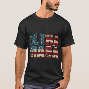 Anti Joe Biden Ultra Maga American Flag Best Gifts T-Shirt