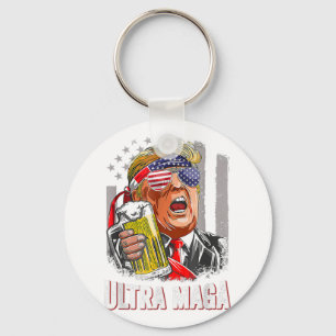 Anti Joe Biden Ultra Maga Key Ring