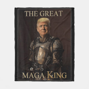 Anti Joe Biden Ultra Maga The Return Of The Great Fleece Blanket