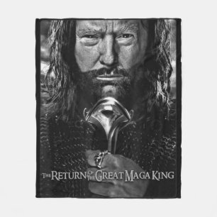 Anti Joe Biden Ultra Maga The Return Of The Great Fleece Blanket