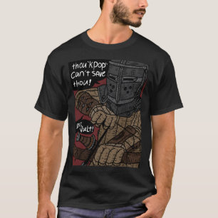 Anti Kpop Crusader. Funny Knight With English Long T-Shirt