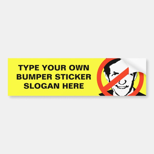 ANTI-KUCINICH: ANTI-Dennis Kucinich Bumper Sticker (Front)