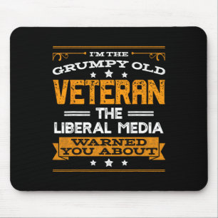 Anti Liberal Republican Conservative Grumpy Old Ma Mouse Pad