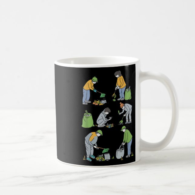 Anti Littering No Environment Environmental Protec Coffee Mug (Right)