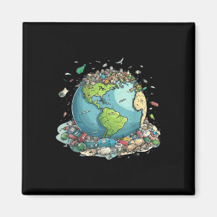 Anti Littering No Environment Environmental Protec Magnet