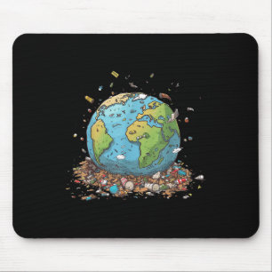 Anti Littering No Environment Environmental Protec Mouse Pad