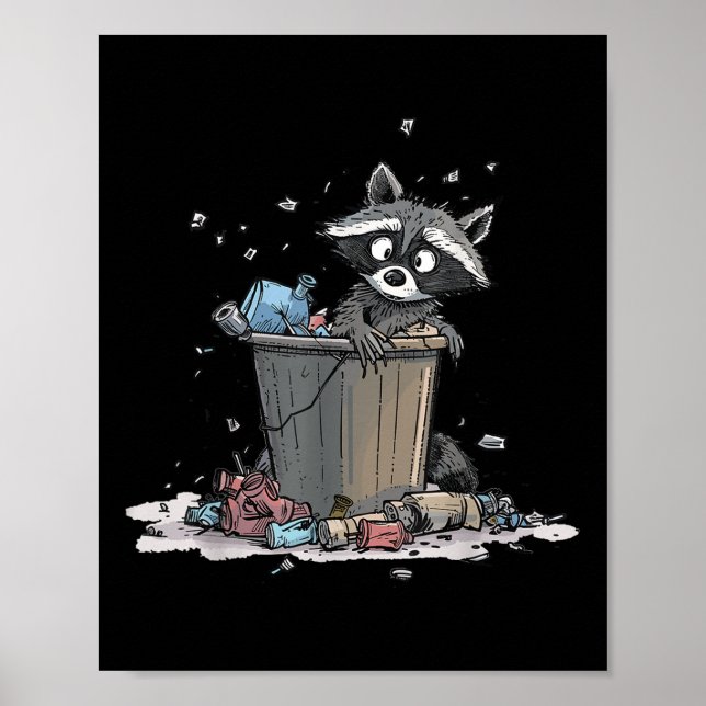 Anti Littering No Environment Environmental Protec Poster (Front)
