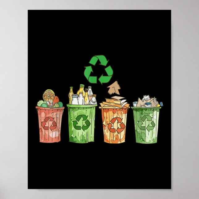 Anti Littering No Environment Environmental Protec Poster (Front)