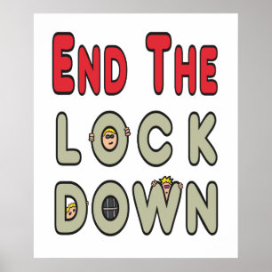 Anti Lockdown Poster