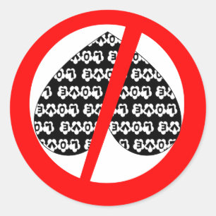 Anti Love Sticker