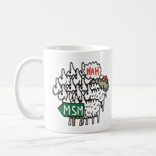 Anti MSM Coffee Mug (Left)