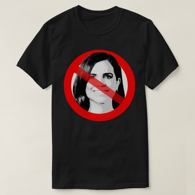 Anti Nancy Mace Crossed Out Face T-Shirt (Design Front)