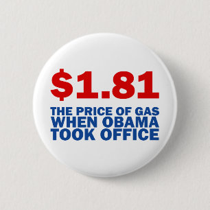 Anti Obama 6 Cm Round Badge