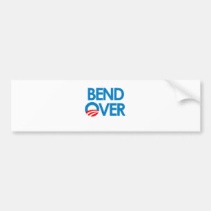 Anti-Obama - Bend Over Bumper Sticker