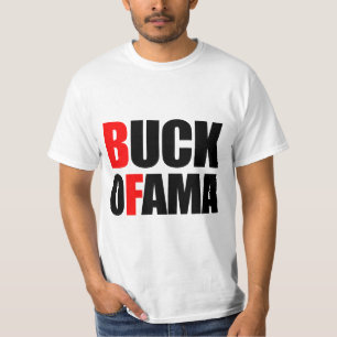 Anti-Obama - BUCK OFAMA T-SHIRT