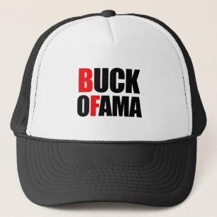 Anti-Obama - BUCK OFAMA T-SHIRT Trucker Hat