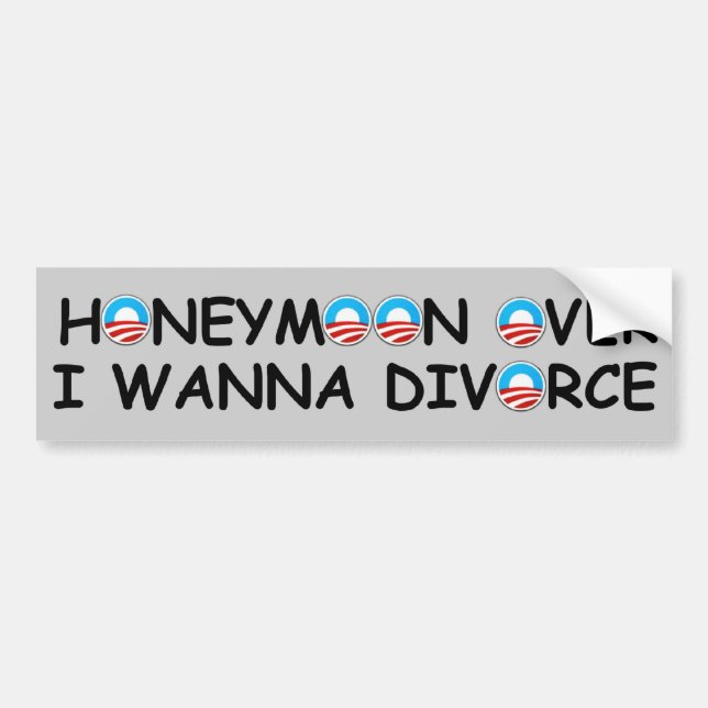 Anti Obama Bumper Sticker (Front)