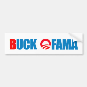 Anti-Obama Bumper Sticker: Buck Ofama Sticker