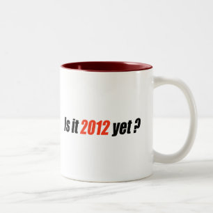 Anti-Obama Bumpersticker - 2012 Yet Two-Tone Coffee Mug