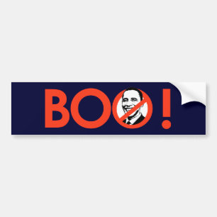 Anti-Obama Bumpersticker - Boo Bumper Sticker