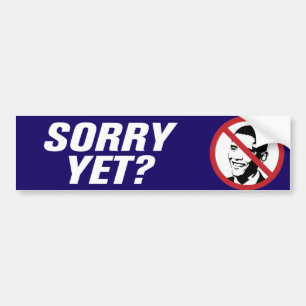 Anti Obama Car Bumper Sticker