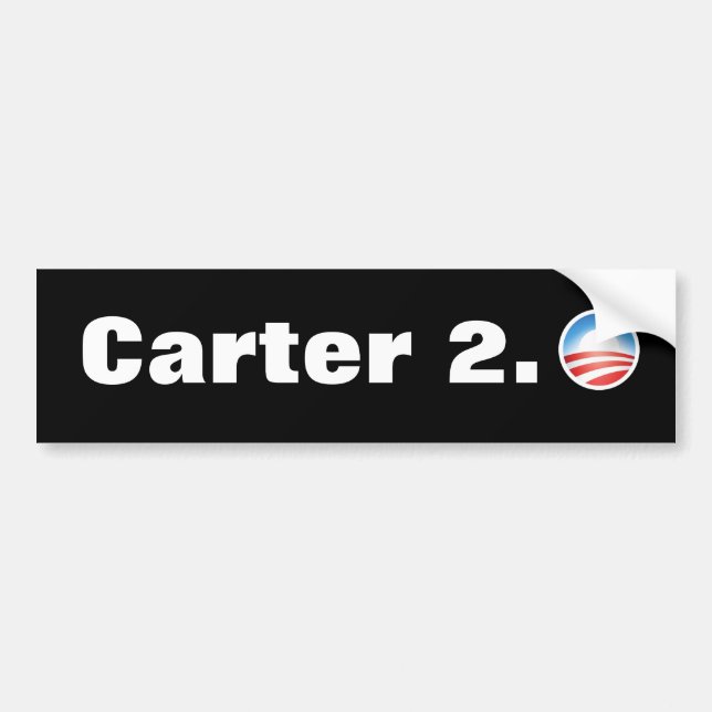 Anti Obama Carter 2.0 Election 2012 Bumper Sticker (Front)