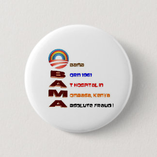 Anti Obama Collectibles 6 Cm Round Badge