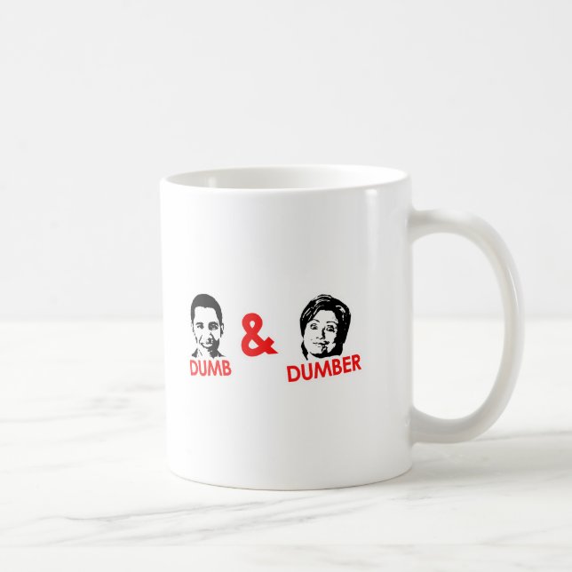 Anti-Obama - Dumb and Dumber Coffee Mug (Right)