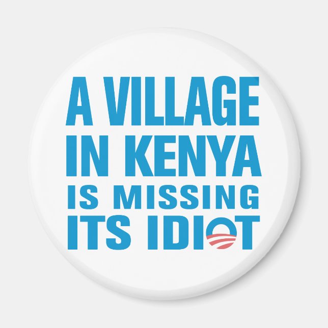 Anti Obama Magnet (Front)