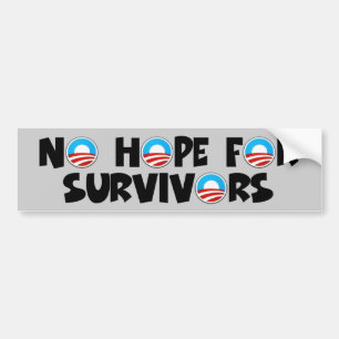 Anti Obama,no hope Obama Bumper Sticker