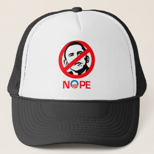 Anti-Obama - Nope Trucker Hat