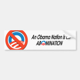 Anti-Obama - Obamanation 2 Bumper Sticker