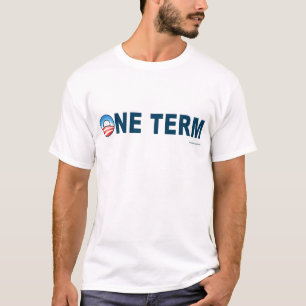 anti Obama "One Term" T-shirt
